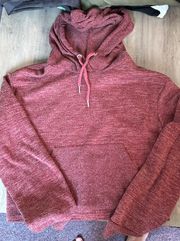 Pink Crop Hoodie