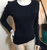 Tommy Hilfiger %100 Cotton long sleeve Top