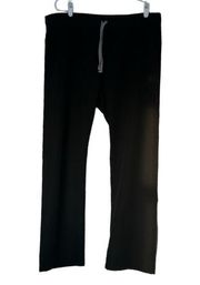 Livingston Basic Scrub Pants Black/Graphite Women’s Size XL