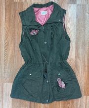 Embroidered Vest NWOT