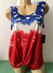 American Flag Tank Top, XL