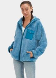 UGG NWOT Kadence Hoodie Sherpa Sweater Sz Small