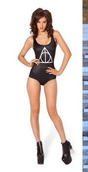 BLACKMILK DEATHLY HALLOWS SWIMSUIT XS