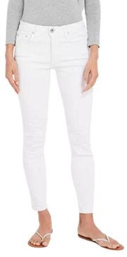 VINEYARD VINES White Jamie High Rise Skinny Jeans Stretch Women's 25