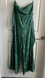 338* Alexis Visione Jumpsuit Size Small Halter Neck