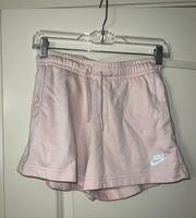 Nike Light Pink Sweat shorts