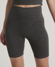 NWT Marine Layer Womens Studio Bike Short Asphalt Gray Ribbed Size XL High Rise