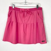 Athleta Pink Tiered Athletic Tennis Skirt