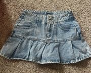 Denim Skirt -