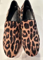 Stella McCartney Women's Leopard-Print Platform Wedge Sneakers