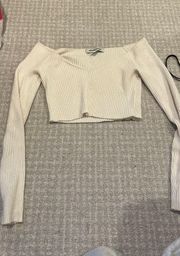 Cropped Sweater Top