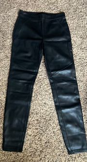 Black Leather Pants