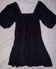 Beyond Words Cute Black Spring/Summer Dress