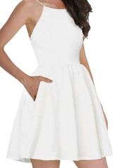 FANCYINN spaghetti strap skater dress