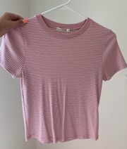 Light Pink striped top