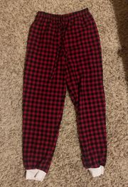 Red and Black  Pajama Pants