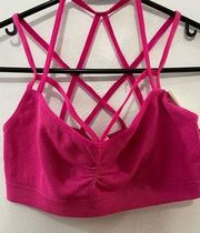 NWT SM Yelete Pink Sports Bra