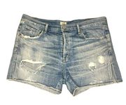 Citizens of Humanity Distressed Premium Vintage Corey Short Slouchy Fit Size 30