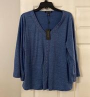 Gable & Gauge Shirt size XL brand new with tag color blue length 26” bust 42”