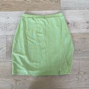 Camila Coelho - Bennie Mini Skirt in Green