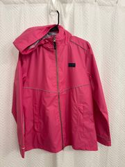 brand new hot pink size S  rain jacket