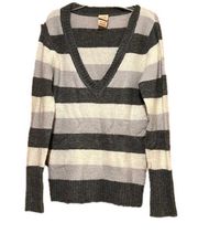 𝅺FADED Glory Striped Sweater