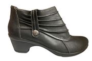 Rosa Black Ankle Boots Booties Womans Size 9