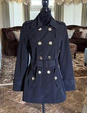 CALVIN KLEIN short trench coat