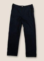 Vintage Y2K St. John Sport Knit Trouser Pant Black P
