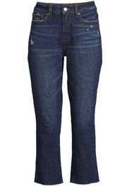 Time and Tru Straight High Rise Cropped Jeans Women’s Size 6