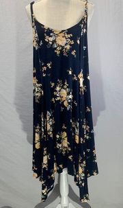 MIDI Jersey Dress Navy Blue Size 0 (L12)