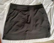 Black Tennis Skirt