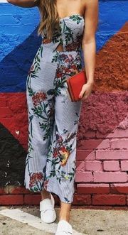 Floral jumpsuit