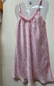 Oscar De La Renta Pink Label Nightgown Slip Dress Size Small See Description