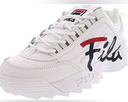 FILA  Disruptor II Script Premium Women's Shoes Sneakers Casual Fashion Size 9.5