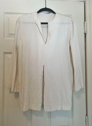 Vintage Armani Slit Blouse