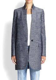 NWOT Stella McCartney Bryce tweed coat