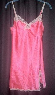 Victoria’s Secret Lingerie Pink Slip Dress Size Medium