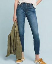 Anthropologie Pilcro and the Letterpress Script High-Rise Skinny Jeans 27