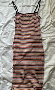 Striped Bodycon Dress