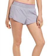 Ivy Park by Beyonce Size Medium Grey Pink Athletic Workout Running Shorts