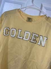 Golden Sweatshirt