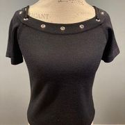 St. John Sport studded top size P