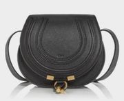 Chloé Marcie small saddle bag black leather  $1150