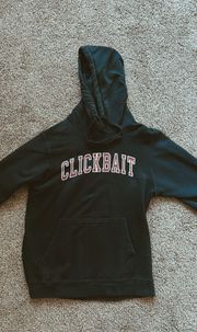 Black Clickbait  Sweatshirt