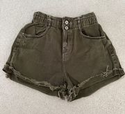 ZARA High High Waisted Shorts