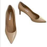 Diane von Furstenberg classic nude pumps size 8.5