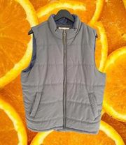 VINTAGE Gray Weatherproof Vest Size‎ Large