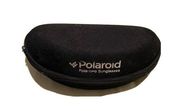 Black Polaroid  Sunglasses Case With Zipper Hard Shell Glasses Case  Zipped Bag