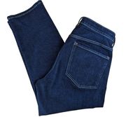 Banana Republic Mid Rise Straight Leg Jeans Dark Wash - Women's Size 30